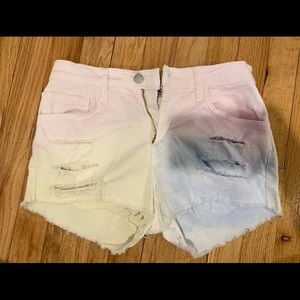 TIE DYE JEAN SHORTS🥰🥰🥰🥰